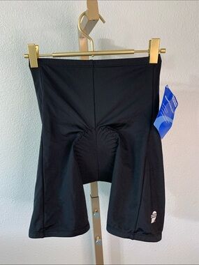 Women's Black Padded Cycling Shorts - Performance Comfort- Small- NWT